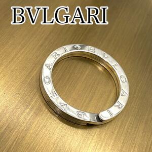 美品　BVLGARI ブルガリ　シルバー キーホルダー・キーリング　ビーゼロワン