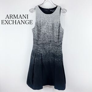 ARMANI EXCHANGE アルマーニエクスチェンジ　サイズ2 ノースリーブワンピース　秋冬生地　