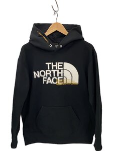 THE NORTH FACE◆FRONT HALF DOME HOODIE_フロントハーフドームフーディ/L/ポリエステル/BLK