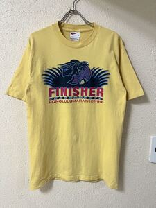 90s メキシコ製 ナイキ NIKE ホノルルマラソン1999 完走記念 Tシャツ 