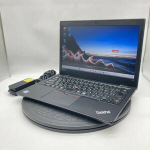 【コスパ良品】Lenovo ThinkPad L380 CPU 第8世代 Core i7-8550U RAM8GB SSD256GB Windows11 カメラ フルHD Office 中古 PC ノートパソコン