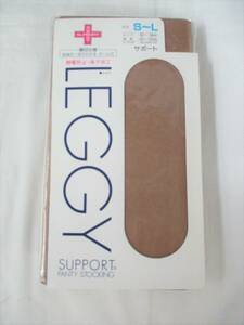 【即決あり】 未使用 LEGGY レジィ 3足組 ベージュ S～L 福助 フクスケ サポートストッキング 日本 当時物 