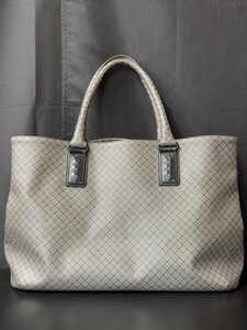 BOTTEGA VENETA　ボッテガヴェネタ　マルコポーロ　トートバッグ　PVC　グレー