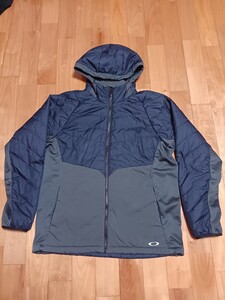 OAKLEY オークリー ナイロン中綿ジャケット XL ネイビー