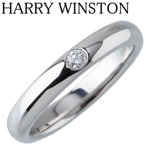 ハリーウィンストン マリッジ ダイヤ リング 8号弱 Pt950 新品仕上げ済 HARRY WINSTON【20292】