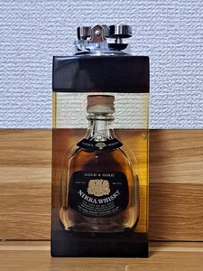 ニッカウヰスキー G&G 卓上 ガスライター GOLD