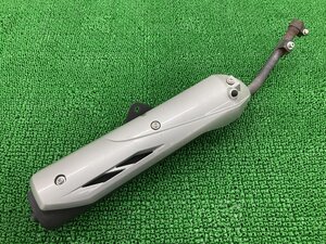 XTZ125 サイレンサーマフラー B761 ヤマハ 純正 中古 バイク 部品 コケキズ無し ノーマル 品薄 希少品 車検 Genuine