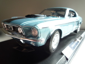 マイスト1/18◆1968 フォード マスタング GT コブラ ジェット ◆1968 Ford Mustang GT Cobra Jet