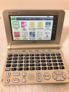 CASIO カシオ 電子辞書 EX-word エクスワード XD-6830 動作品