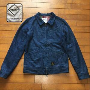 ★【 Alcool Garment 】★ 91Bタイプ ヘンプ混デニムジャケット★サイズ1★O748