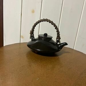 土瓶 茶器 ■苗代川焼■未使用保管品♪