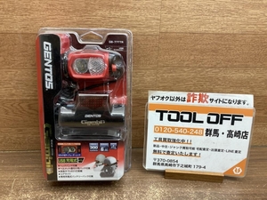 002○未使用品○ジェントス GENTOS SB充電式ヘッドライト GB-77TTR　高崎店