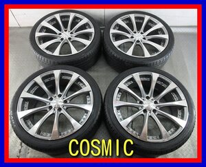 ■中古タイヤホイール■　COSMIC VENERDI 19インチ 8J +45 5H 114.3 TOYO NANOENERGY3PLUS 225/40R19 93W 激安 送料無料 K108