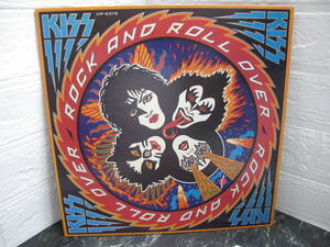 KISS ROCK AND ROLL OVER 地獄のロック・ファイアー キッス レコード LP 洋楽