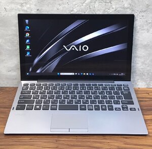 1円～ ●SONY VAIO Pro PA / Core m3 8100Y (1.10GHz) / メモリ 8GB / SSD 128GB / 12.5型 フルHD (1920×1080) / Windows11 Pro 64bit