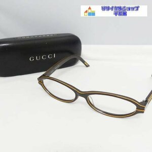 グッチ　GUCCI　メガネ　眼鏡　ブラウン　