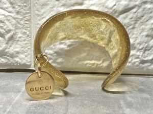 グッチ　クリア　バングル　 GUCCI チャーム