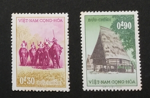 ベトナムの切手 ２種