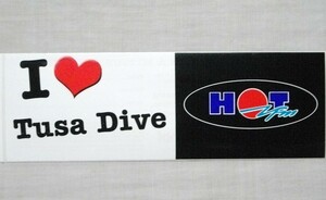 ダイビングステッカー★TUSA(ツサ)Dive/HOT FM★GBR/オーストラリア★非買品？★