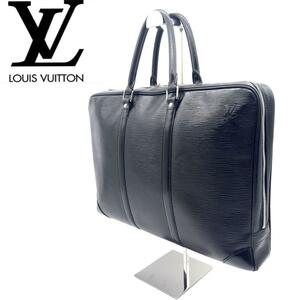 ネームタグ付きLouis Vuitton ルイヴィトン エピ ポルトドキュマン