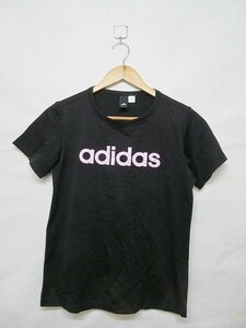 adidas アディダス レディース SID リニア Tシャツ 黒 b17303