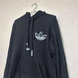 ★激レアデザイン★ adidas ロゴ取り外し可能　パーカー　3stripe