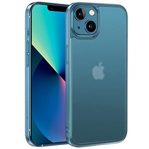 【訳有未使用】NIMASO ケース iPhone13 用 ケース 強化ガラス 半透明 カバー マットタイプ 指…_C_1182