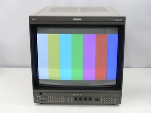 【貴重な動作良好品】SONY BVM-A20F1M Aシリーズマスターモニター 4:4:4 HD-SDI Dual Link対応 CRT使用時間13466H *404077