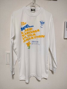 ☆【asics】Tシャツ☆2008☆ウルトラマラソン☆Mサイズ☆メンズ☆新品【192】