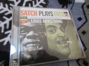 ルイ・アームストロング //　Satch Plays Fats【CD・20曲】サッチ・プレイズ・ファッツ+11