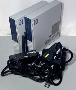 【中古】NEC Mate MC-1 小型PC 2台セット i3-7100T 4GB ストレージ無し Wifi・ACアダプター有