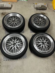 BBS LM 8.5j 9.5j 19インチ　225/40 245/35 中古 タイヤセット