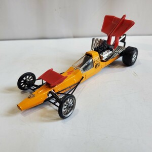 POLI TOYS ポリトイズ 1/43 「DRAGSTER （DRAGO ）」ドラッグスター （ドラゴ ）黄色 イタリア製 キズ汚れ有り 611