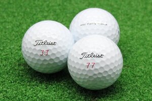 ABランク タイトリスト Titleist PRO V1x 2023年モデル 50個 球手箱 ロストボール