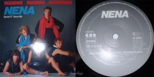 Nena Irgendwie, Irgendwo... 12inch single Epic(Ger) 1984! 80s new wave