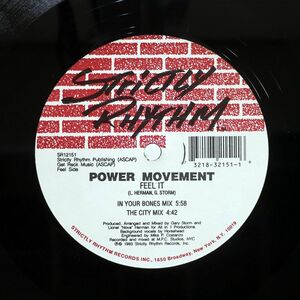 POWER MOVEMENT/FEEL IT!/STRICTLY RHYTHM SR12151 12