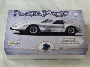 PIRANHA MODELS(ピラニア モデル) フェラーリ250GTO プロトタイプ　1/43キット