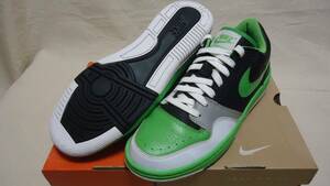 NIKE COURT FORCE LOW 黒/緑 314191-031 US 9 , 27.0cm %off ナイキ コート・フォース・ロー Gimme 5 Ltd ロンドン LONDON 日本未発売