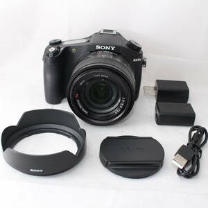 ☆美品☆ SONY ソニー デジタルカメラ RX10 II ズーム全域F2.8 24-200mm 光学8.3倍 ブラック Cyber-shot DSC-RX10M2 #1945