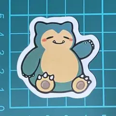 ポケモン　ステッカー　シール　pokemon 防水　かわいい　カビゴン