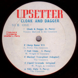 ジャマイカLP The Upsetter Cloak And Dagger NONE Upsetter /00260