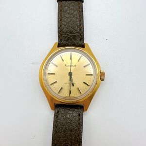 A2501-2-63 １円スタート 稼働品 自動巻き TISSOT ACTUALIS　ティソ メンズ腕時計 アンティーク レア 希少品 ゴールド