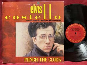 ◆USorg盤!◆ELVIS COSTELLO & ATTRACTIONS◆PUNCH THE CLOCK◆