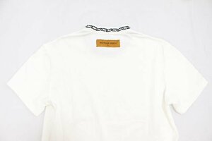 20SS ルイヴィトン LOUISVUITTON ウィズチェーン インサイドアウト Tシャツ ホワイト M メンズ ヴィトン トップス　 I721