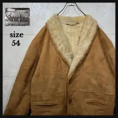 ◆ SHEARLING レザー　ムートン　コート　ジャケット　F09