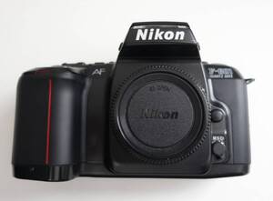 ★レトロコレクション　当時物 ＊NIKON ニコン　 ＊MODEL　F601 クォーツデイト　 　フィルムカメラ　 　ボディ　キャップ付属　