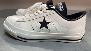 美品　converse ALL STAR one star J ホワイト23cm