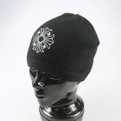 【姫路東店】 中古 CHROME HEARTS | クロムハーツ ニットキャップ THRML BEANIE 2238-304-2207 国内正規品 サイズ:OS ブラック 【118】