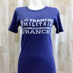 ğŸ‡«ğŸ‡·La Tranchee Militaire Tã‚·ãƒ£ãƒ„ Sã€œXS ãƒ�ã‚¤ãƒ“ãƒ¼ å�¤ç�€ç”·å­�å¥³å­� ç¶¿100% ãƒ¦ãƒ‹ã‚»ãƒƒã‚¯ã‚¹ ãƒ•ãƒ©ãƒ³ã‚¹è£½