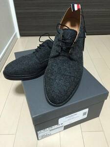 新品 トムブラウン ツイードウール シューズ THOM BROWNE Size8